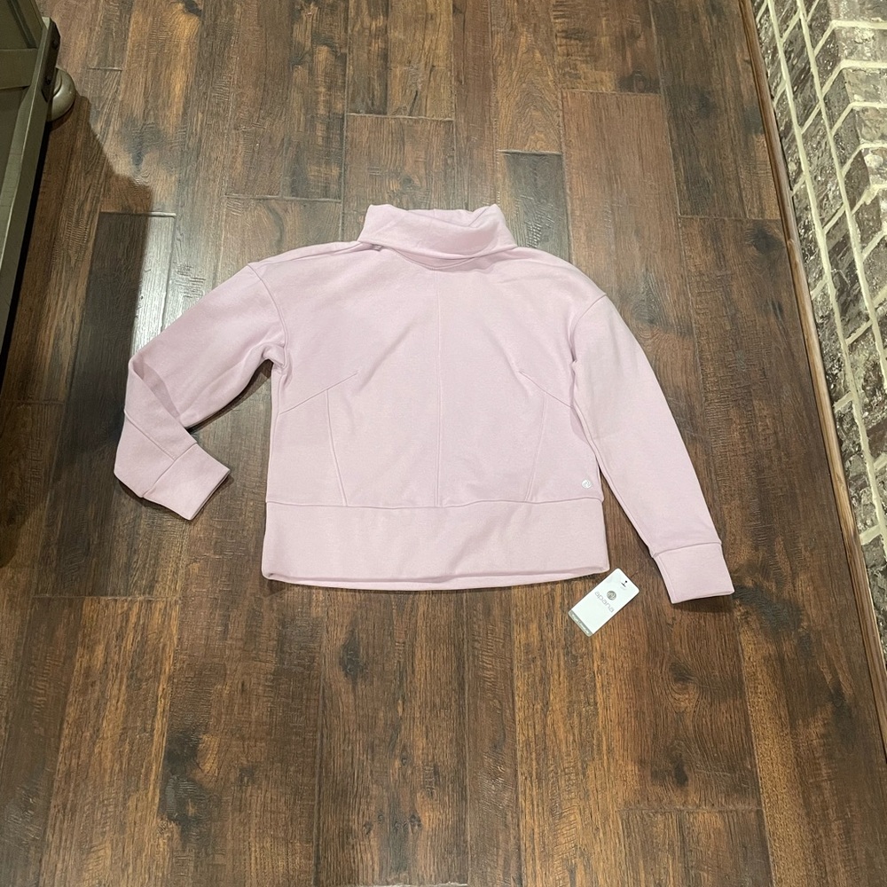 Apana Blush Cowl Neck Sweater